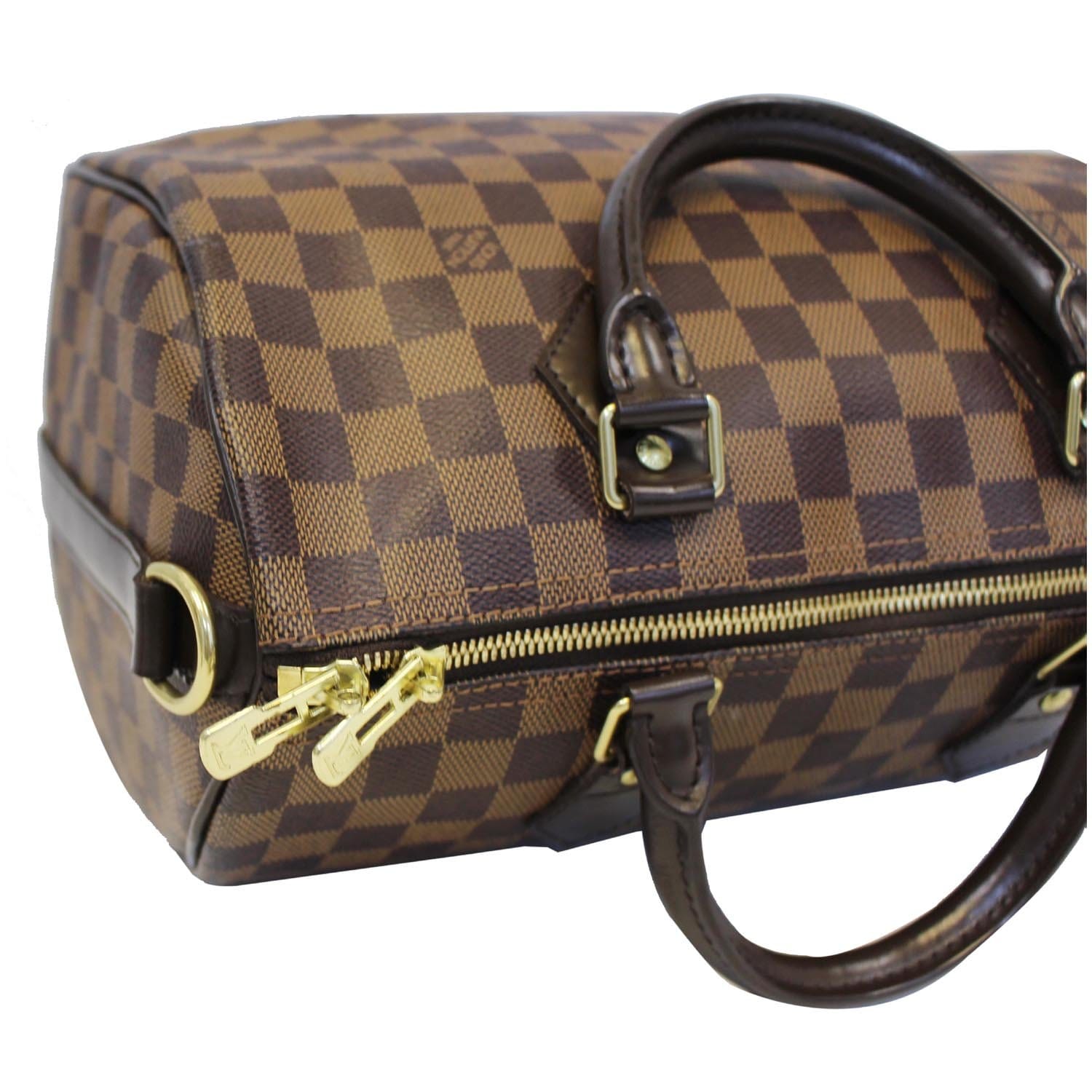 Speedy bandoulière leather crossbody bag Louis Vuitton Brown in Leather -  31719963