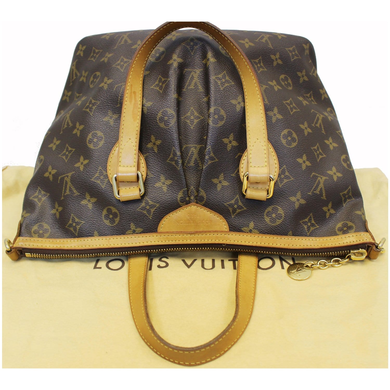 Louis Vuitton Palermo Monogram Brown Canvas Shoulder Bag