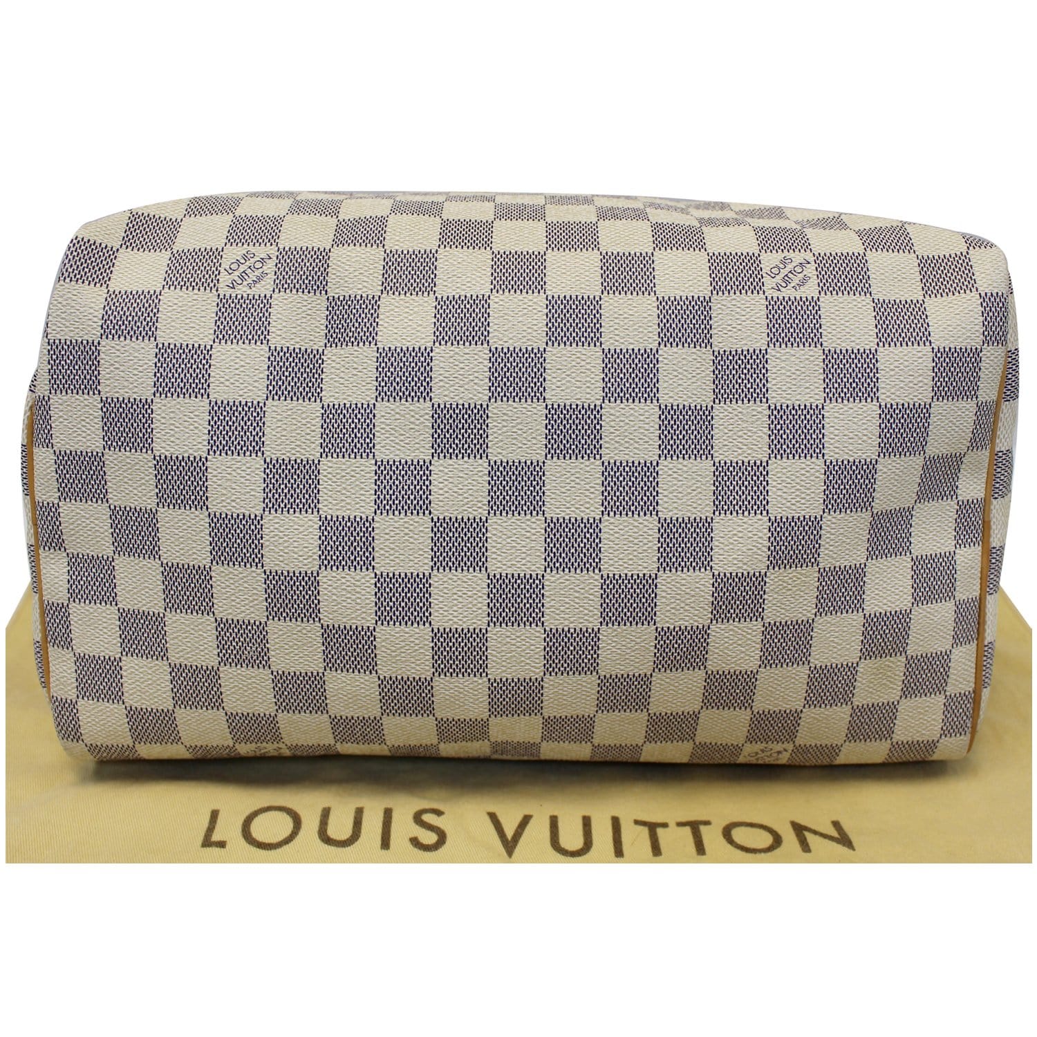Louis Vuitton AUTHENTIC SPEEDY 30 By The Pool Limited Edition Damier Azur  Bag