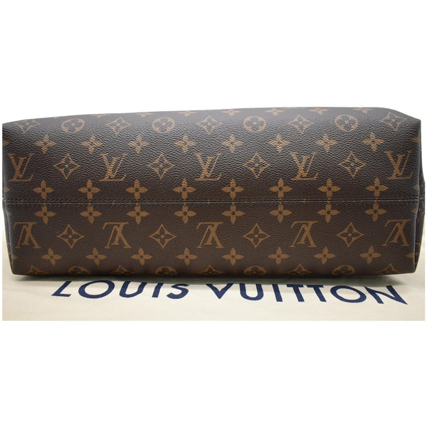 LOUIS VUITTON Graceful MM Monogram Canvas Shoulder Bag Brown