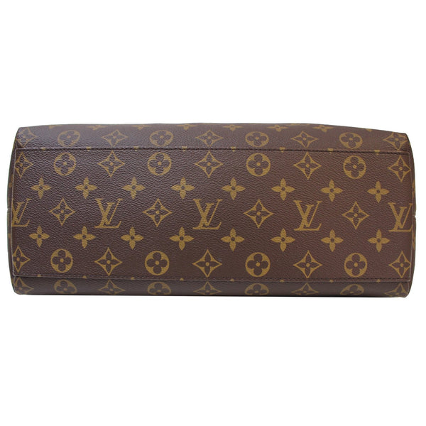 Backside Louis Vuitton Tuileries Monogram Leather Canvas Bag