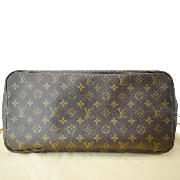 LOUIS VUITTON Neverfull GM Monogram Canvas Tote Bag Brown