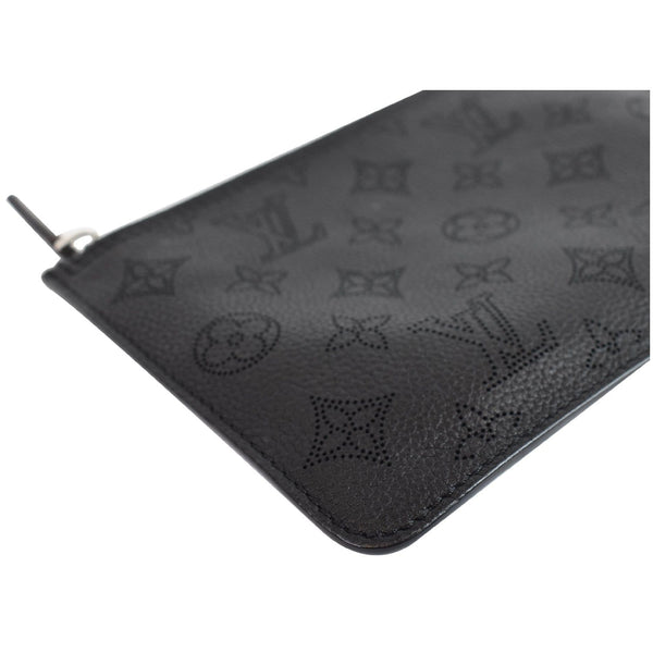 Louis Vuitton Wristlet Pochette Leather Mahina Girolata Pouch - lv printed