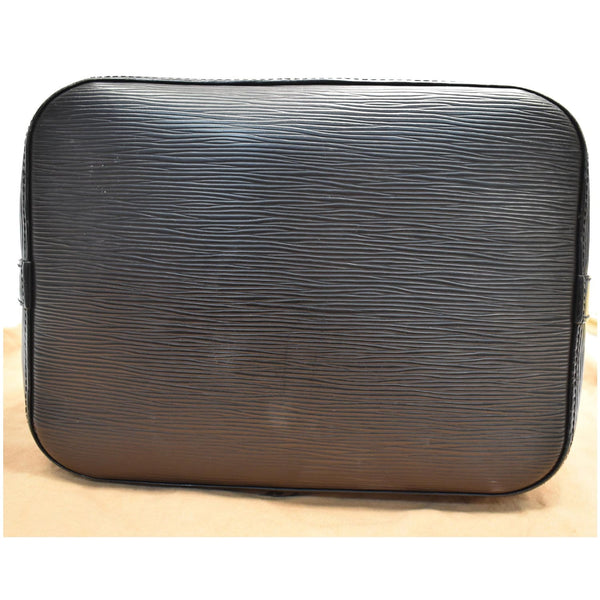 Louis Vuitton Petit Noe Epi Leather Bottom Bag Black