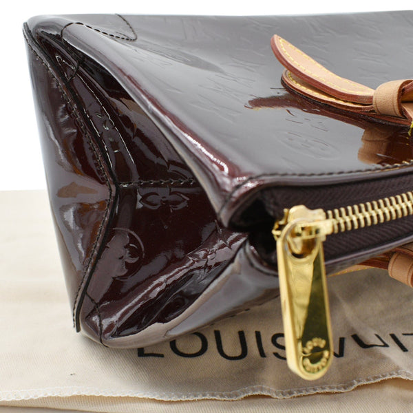 LOUIS VUITTON Rosewood Monogram Vernis Shoulder Bag Amarante