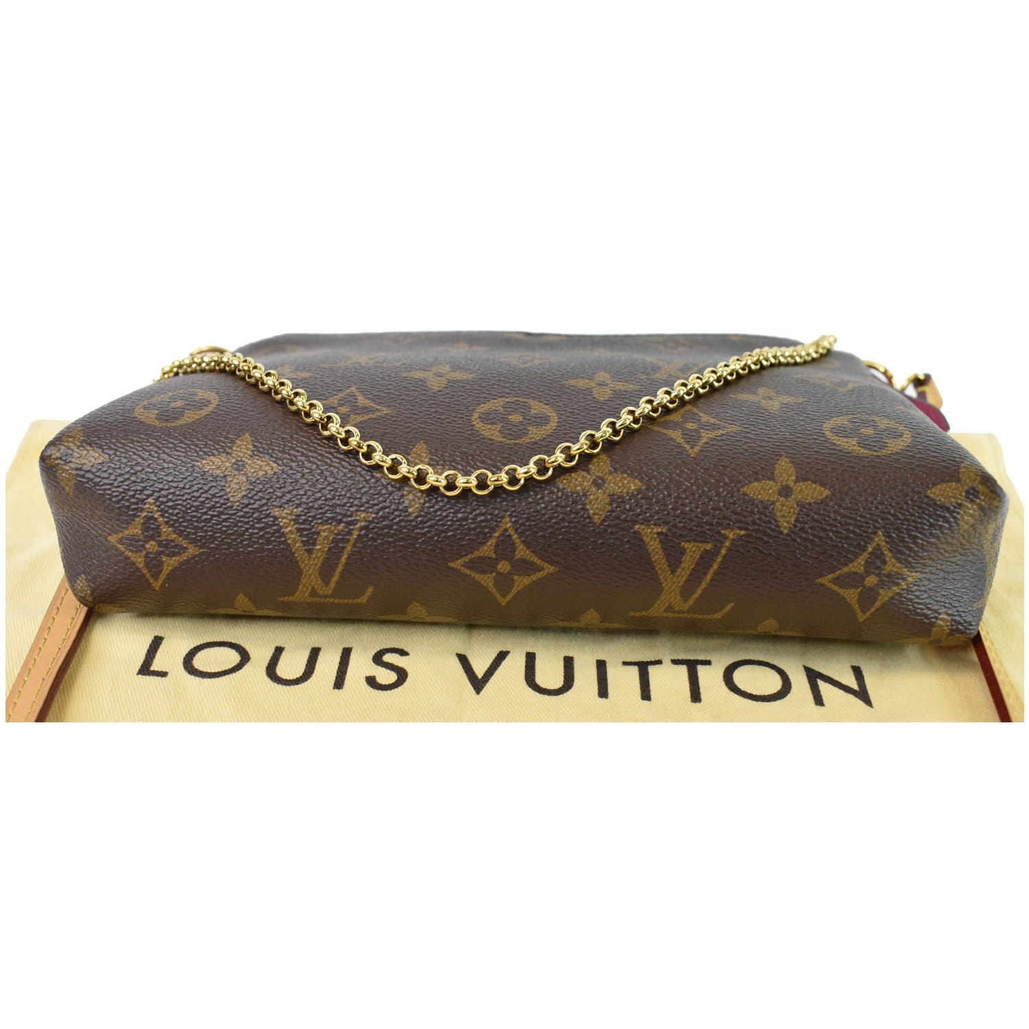 Louis Vuitton Monogram Canvas Pallas Clutch, Louis Vuitton Handbags