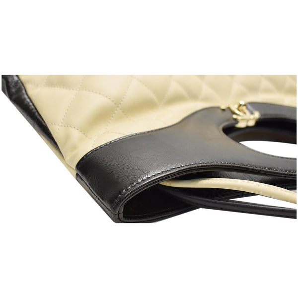 Chanel Large 31 Shopping Shoulder Bag Beige - black
