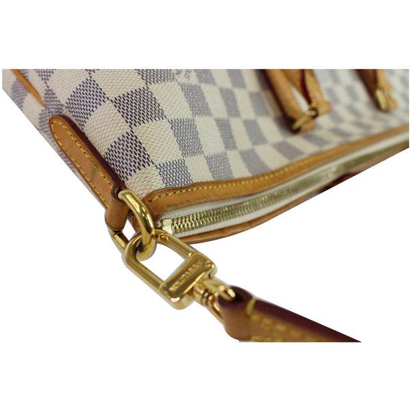 Louis Vuitton Riviera MM Damier Azur Shoulder Bag - white