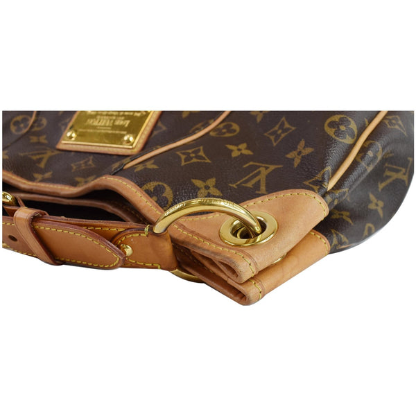 LOUIS VUITTON Galliera PM Monogram Canvas Shoulder Bag Brown