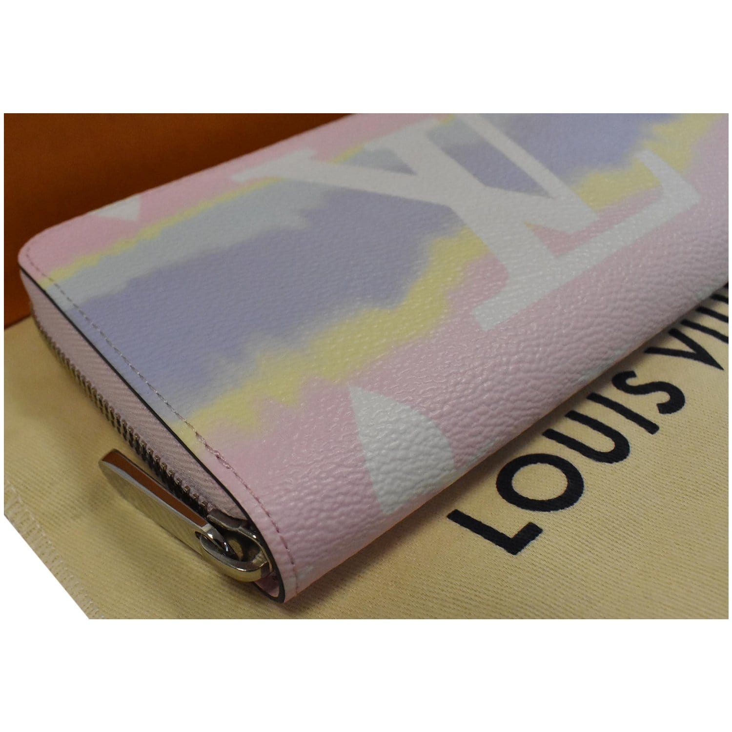 Louis Vuitton Victorine Wallet LV Escale Pastel in Coated Canvas