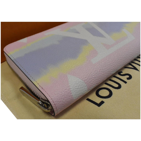 LOUIS VUITTON Escale Monogram Coated Canvas Zippy Wallet Pastel