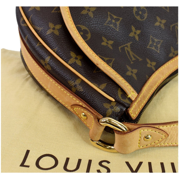 LOUIS VUITTON Tulum PM Monogram Canvas Shoulder Bag Brown