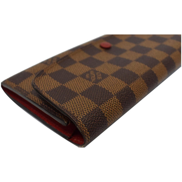 Louis Vuitton Emilie Damier Ebene Wallet Brown - preowned