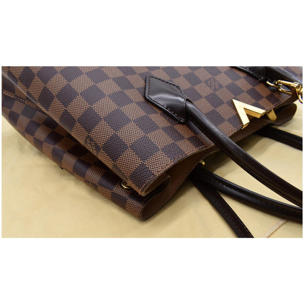 LOUIS VUITTON Kensington Damier Ebene Shoulder Bag Brown
