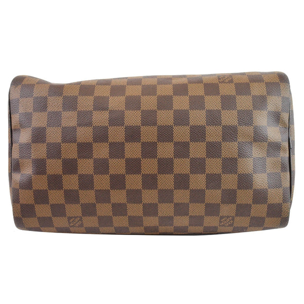 LOUIS VUITTON Speedy 30 Damier Ebene Satchel Bag Brown