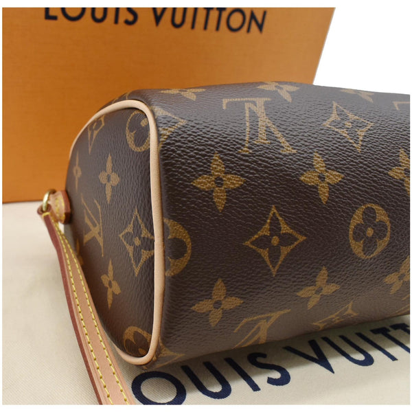 Louis Vuitton Nano Speedy Monogram Canvas Crossbody Bag