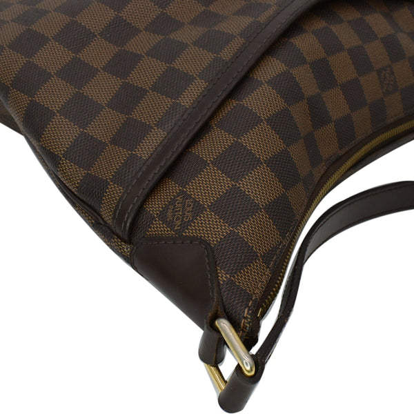 LOUIS VUITTON Bloomsbury GM Damier Ebene Shoulder Crossbody Bag Brown