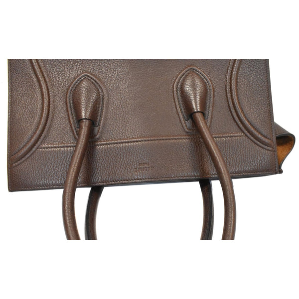Celine Luggage Phantom Medium Leather made top handle bag