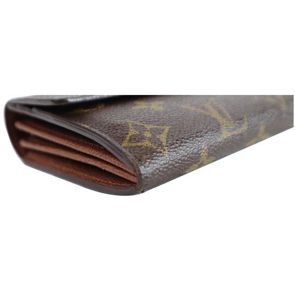 Louis Vuitton Sarah Monogram Canvas Card Holder Wallet for sale