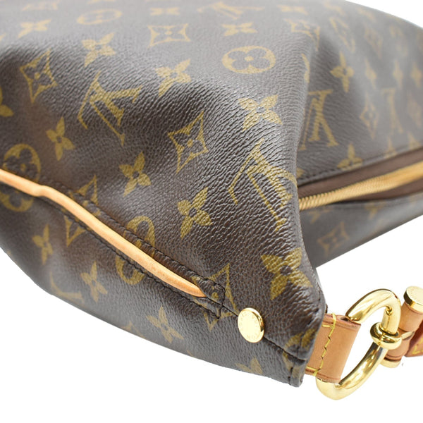 LOUIS VUITTON Sully PM Monogram Canvas Shoulder Bag Brown