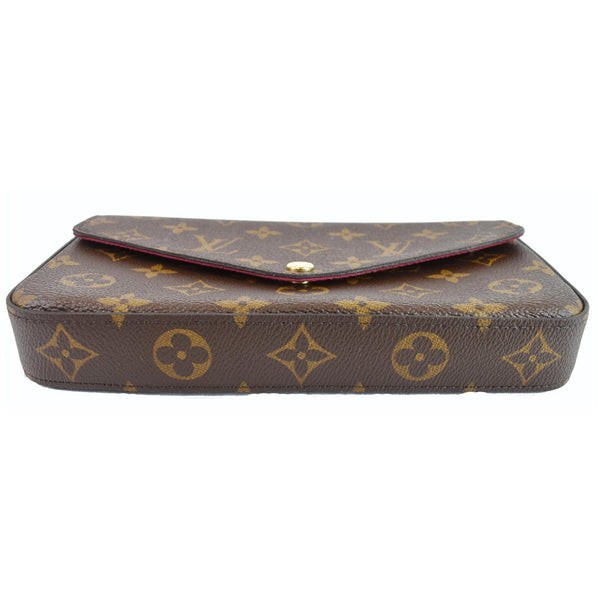 Louis Vuitton pochette Felicie Monogram Canvas Handbag closed top
