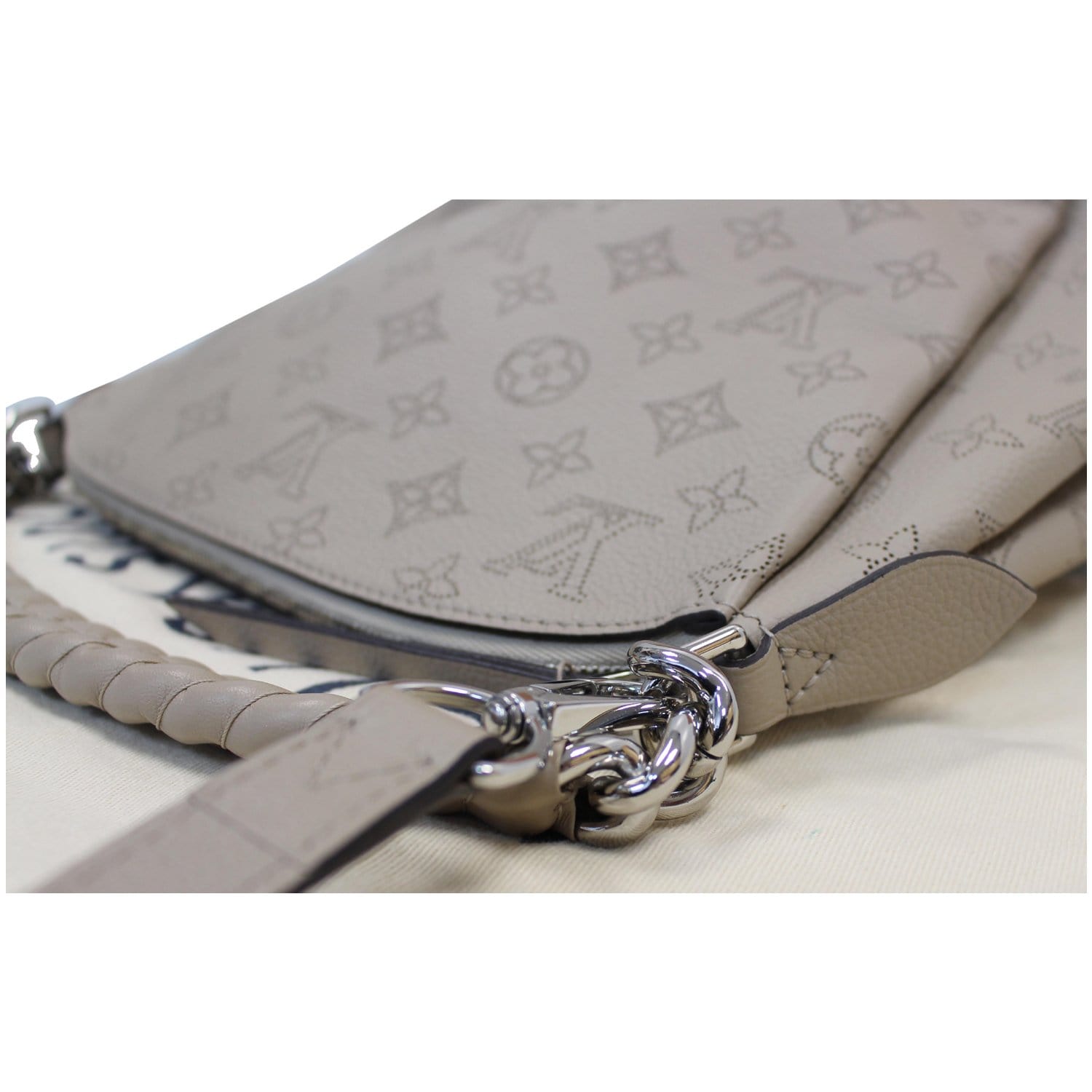 Louis Vuitton Babylone Handbag Mahina Leather BB at 1stDibs