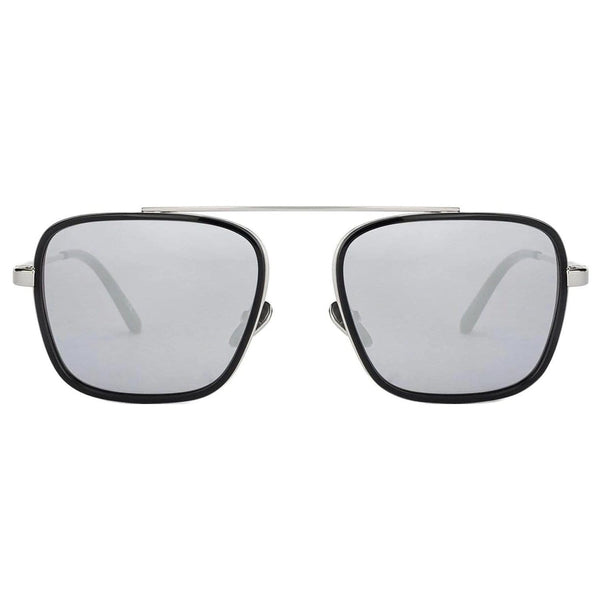 CALVIN KLEIN CK18102S 001 Square Men Black Sunglasses Grey Lens