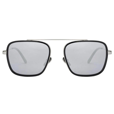 CALVIN KLEIN CK18102S 001 Square Men Black Sunglasses Grey Lens