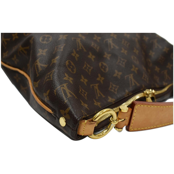 LOUIS VUITTON Sully MM Monogram Canvas Shoulder Bag Brown