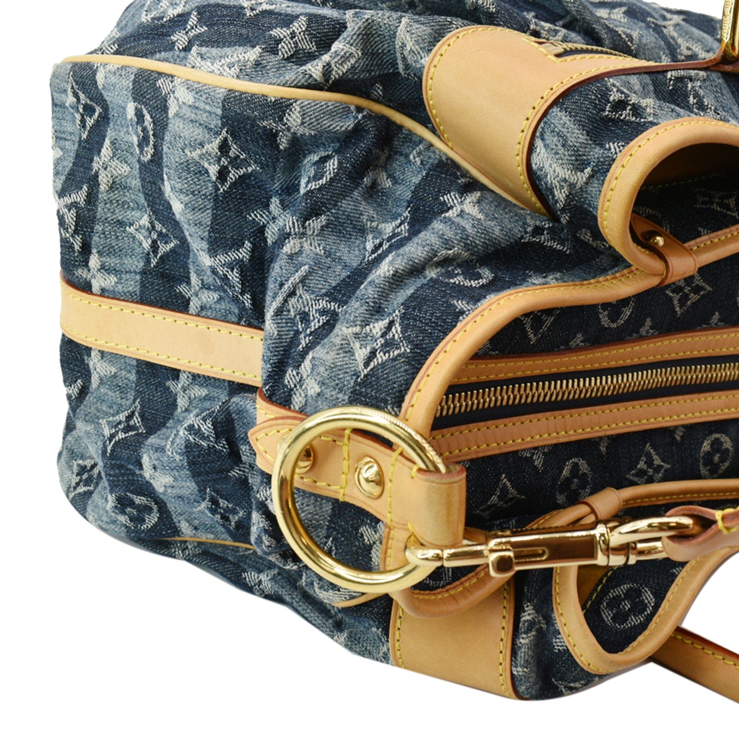 Louis Vuitton Monogram Denim Sunrise Bag - Blue Shoulder Bags