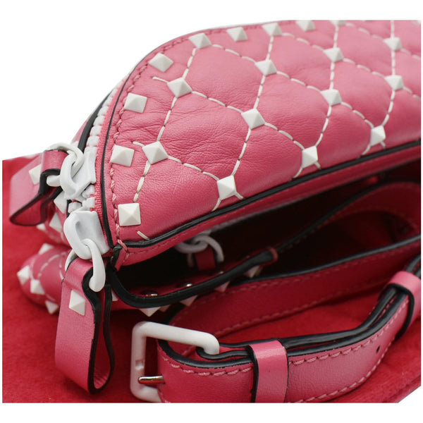 Valentino Free Rockstud Spike Leather Belt Bag for women