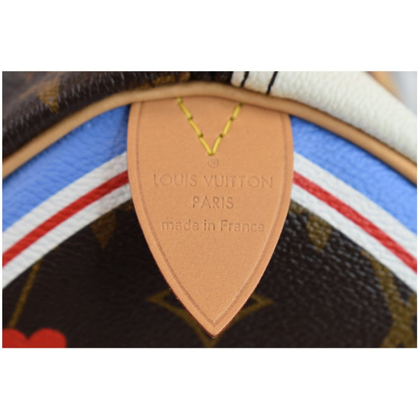 LOUIS VUITTON Game On Speedy 30 Bandouliere Monogram Canvas Shoulder Bag Brown