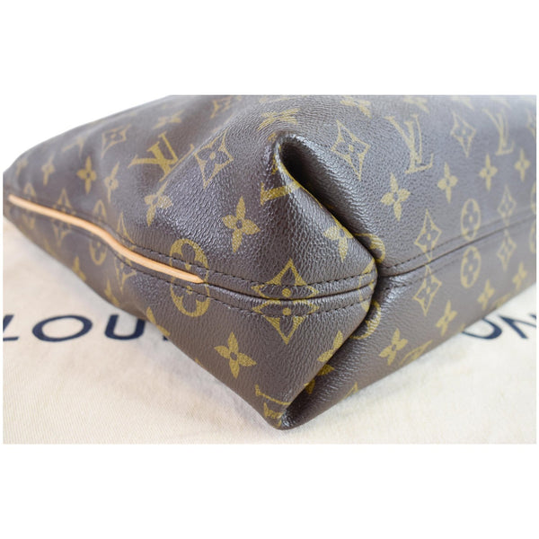 LOUIS VUITTON Sully PM Monogram Canvas Shoulder Bag Brown