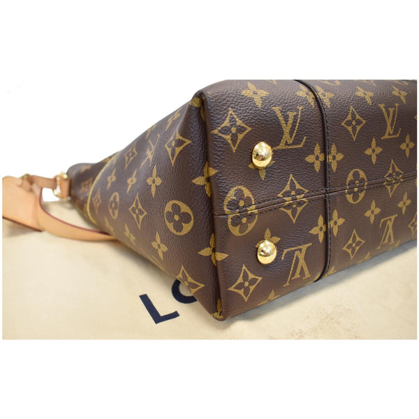LOUIS VUITTON Melie Monogram Canvas Hobo Shoulder Bag Brown