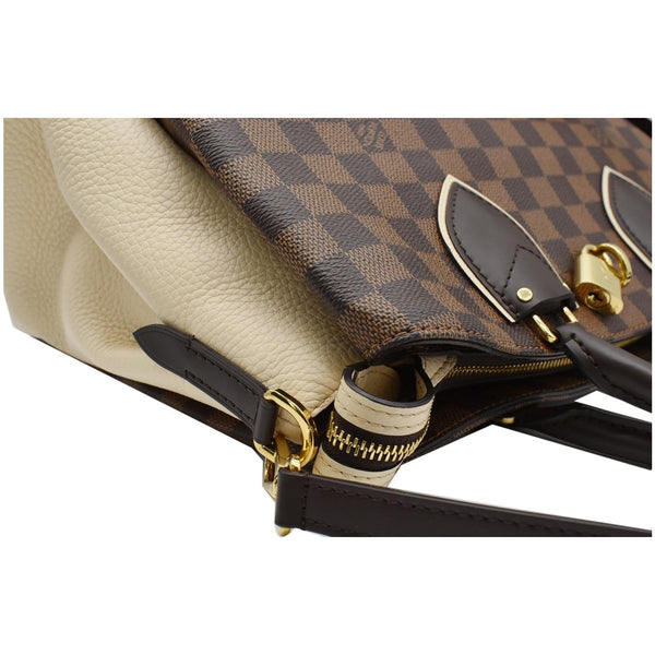 LOUIS VUITTON Normandy Damier Ebene Shoulder Bag Brown