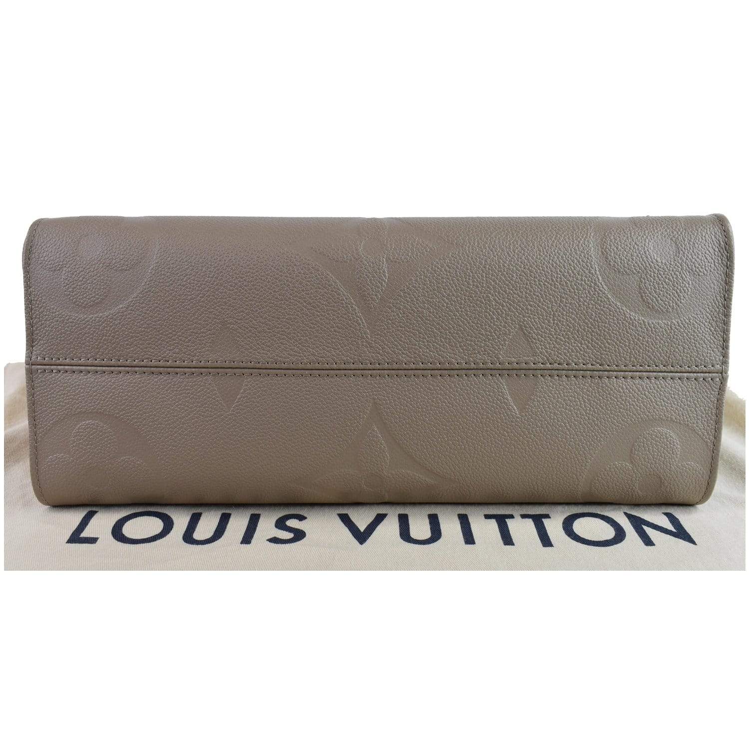 Louis Vuitton Tourterelle Monogram Giant Empreinte Onthego MM