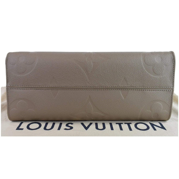Louis Vuitton Onthego MM Leather Bottom Handbag