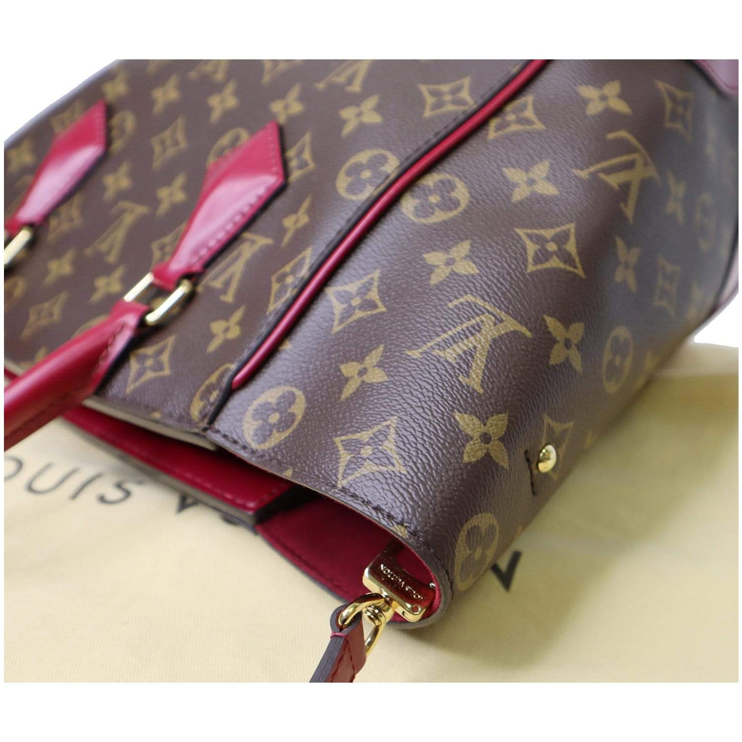 Louis Vuitton Kimono MM Fuchsia Monogram Bag