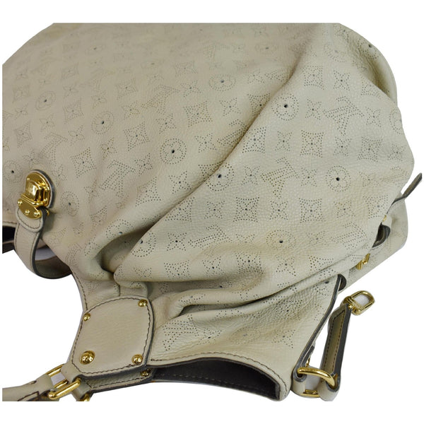 LOUIS VUITTON Mahina XXL Monogram Leather Opal Shoulder Bag