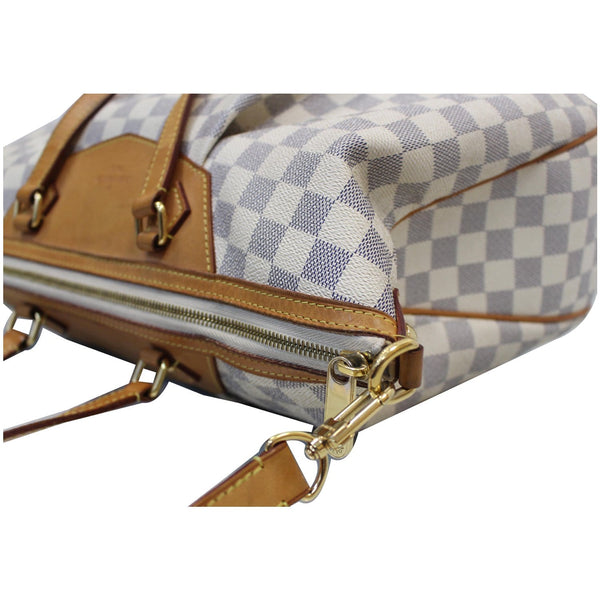 elegant lv Siracusa GM Damier Azur Shoulder Handbag