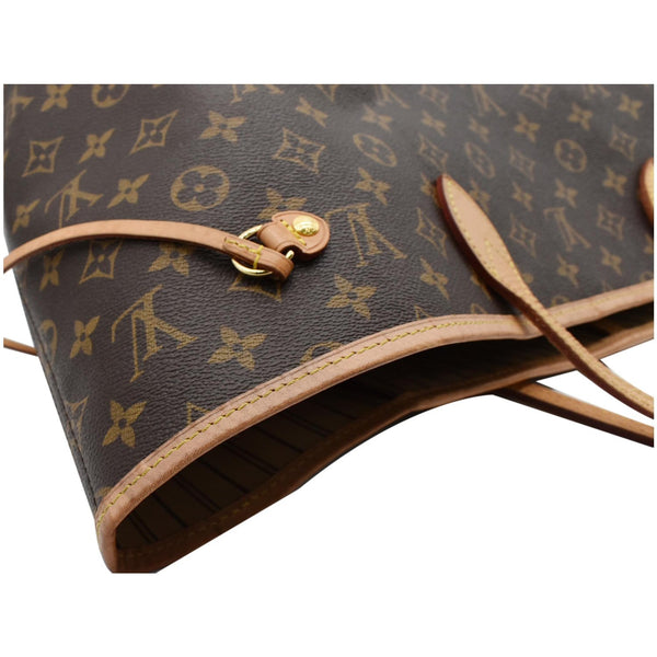 LOUIS VUITTON Neverfull GM Monogram Canvas Tote Bag Brown