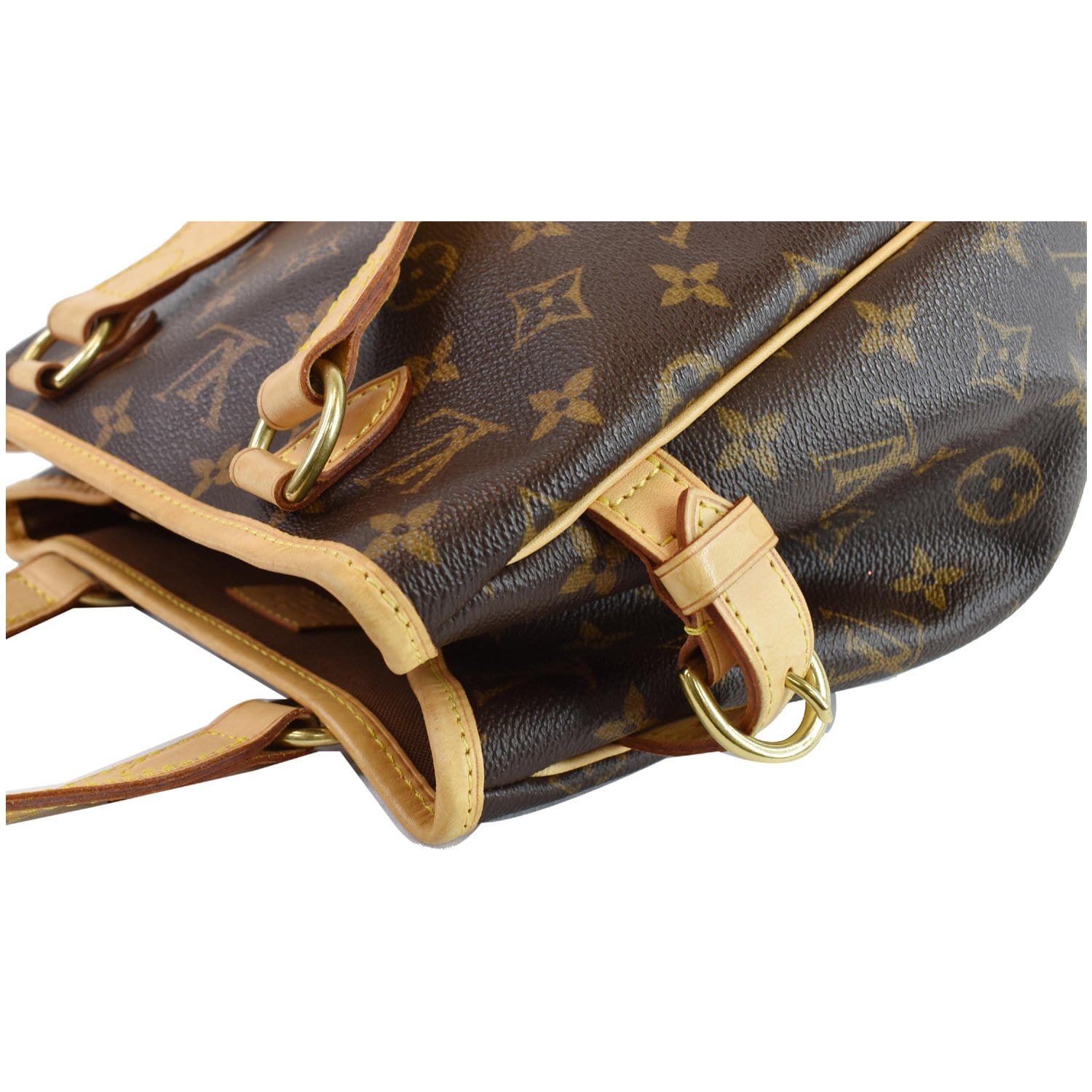 Batignolles handbag Louis Vuitton Brown in Cotton - 35845884