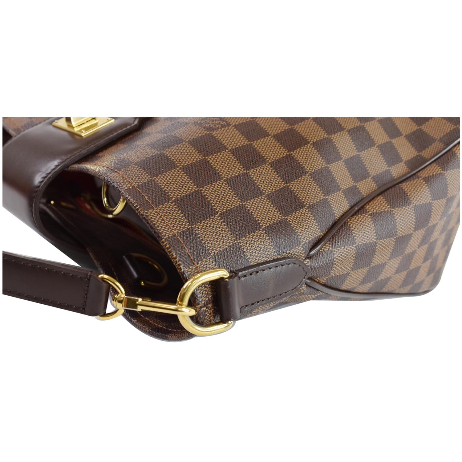 Louis Vuitton Damier Ebene Besace Rosebery Crossbody flap Bag