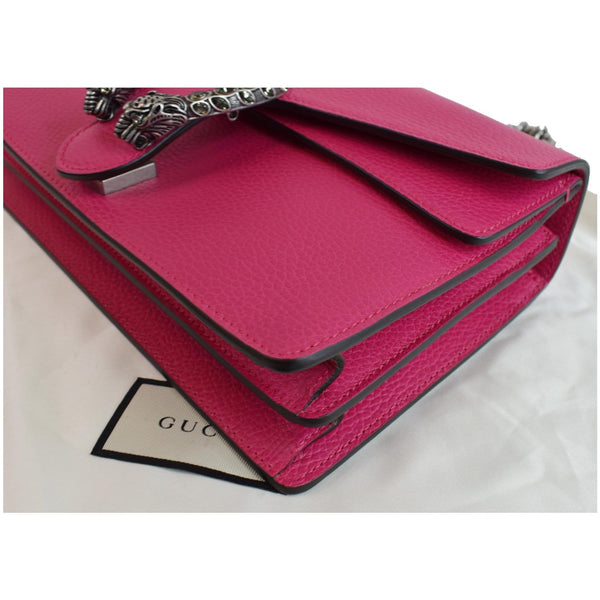 GUCCI Dionysus Small Leather Shoulder Bag 400249 Pink