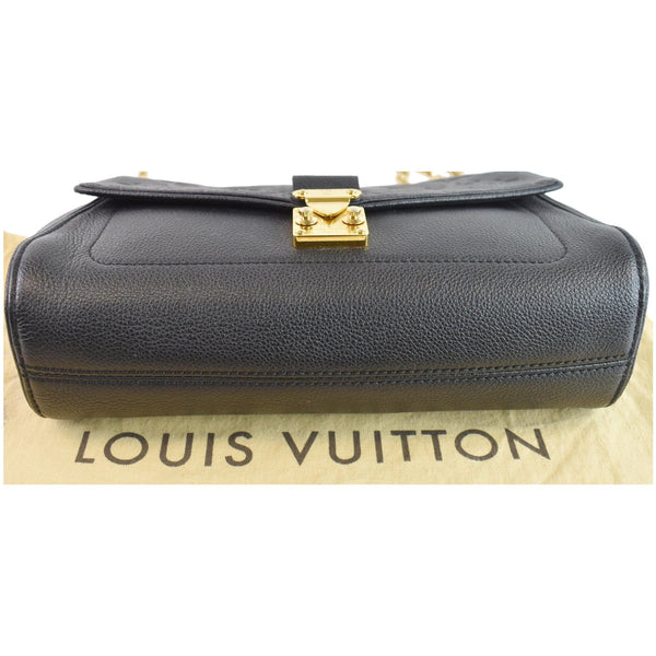 Louis Vuitton St Germain MM Empreinte Leather Bag Black