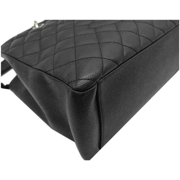 CHANEL Grand Shopping GST Caviar Leather Tote Bag Black