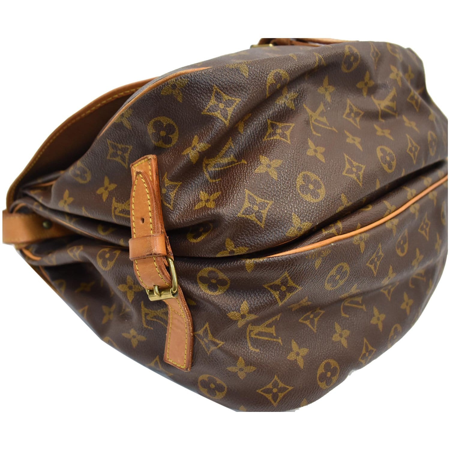 Buy Louis Vuitton Saumur Handbag Monogram Canvas PM Brown 3109005