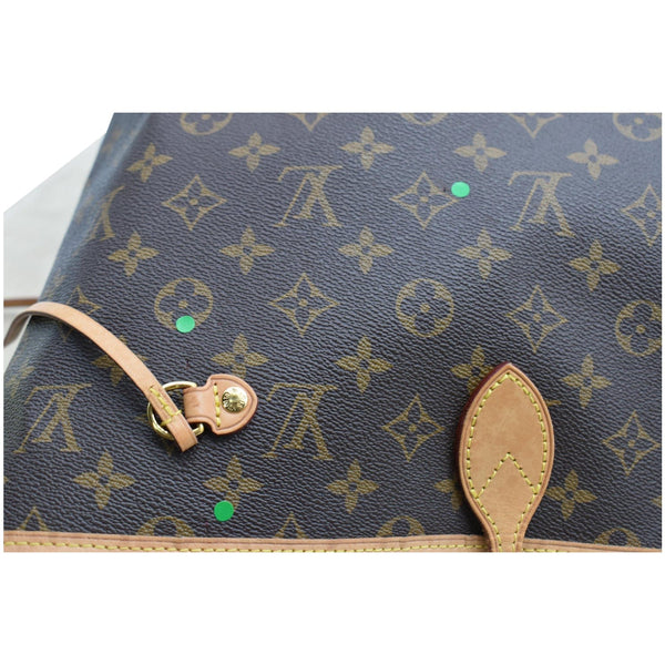 LOUIS VUITTON Neverfull GM Monogram Canvas Tote Bag Brown