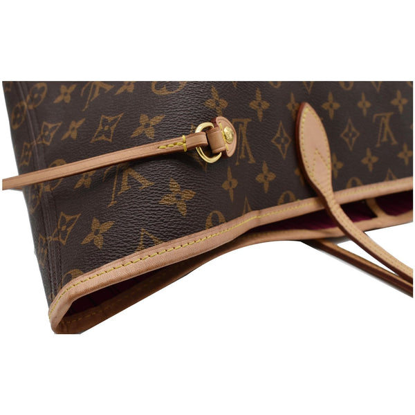 LOUIS VUITTON Neverfull GM Monogram Canvas Tote Bag Brown
