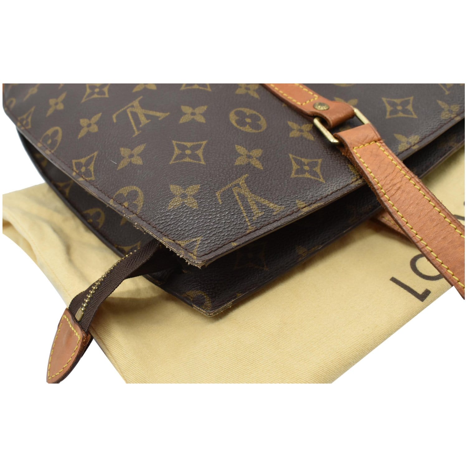 Babylone cloth tote Louis Vuitton Beige in Cloth - 34350543